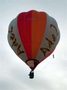 G-CECD hot air balloon, a Cameron C-90. Photograph by Mark Stelling