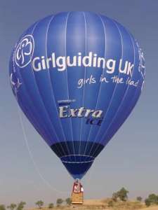 G-CEJG hot air balloon, an Ultramagic M-56. Photograph by UltraMagic Balloons