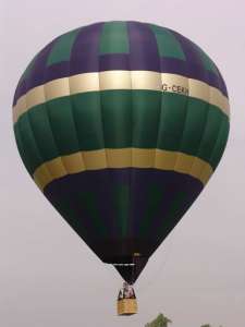 G-CEKH hot air balloon, an Ultramagic M-105. Photograph by UltraMagic Balloons