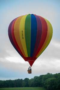 G-CELM hot air balloon, a Cameron C-80. Photograph by Dave