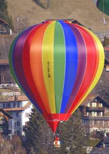 G-CELM hot air balloon, added to the archive 27 August 2026. Photograph by Richard Gahan