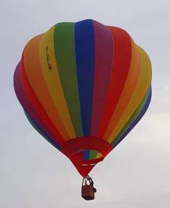 G-CELM hot air balloon, a Cameron C-80, added to the archive 22 September 2026. Photograph by George_Madd