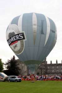 G-CEOI hot air balloon, a Cameron C-60. Photograph by Bill Teasdale