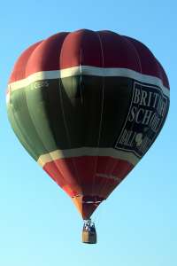 G-CEOS hot air balloon, a Cameron C-90. Photograph by G Bann