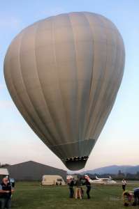 G-CESX hot air balloon, a Cameron Z-31. Photograph by Rod Smith