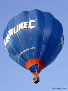 Silverline hot air balloon G-CEUV, a Cameron C-90, added to the archive 7 September 2026. Photograph by Balloon Spotters Archive