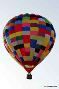 G-CEXN hot air balloon, a Cameron A-120. Photograph by Balloon Spotters Archive
