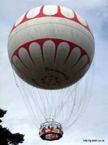 G-CFBF hot air balloon, a Lindstrand Technologies 203T Hiflyer. Photograph by Balloon Spotters Archive