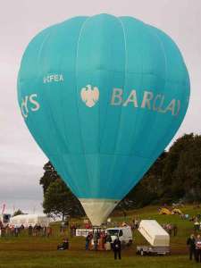 G-CFEA hot air balloon, a Cameron C-90. Photograph by Paul Coman