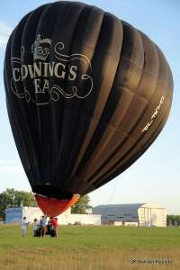 G-CFJP hot air balloon, added to the archive 27 August 2026. Photograph by Kevin Boon