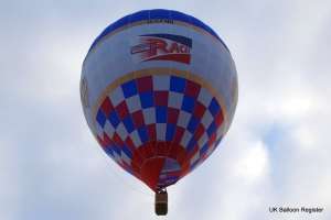 G-CFNB hot air balloon, a Cameron TR-70. Photograph by Kevin Boon