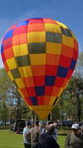 G-CFPS hot air balloon, a SKY 25-16. Photograph by Dave