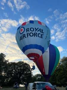 G-CFRF hot air balloon, a Lindstrand HOT AIR Balloons LBL 31A, added to the archive 12 September 2026. Photograph by Cera168_