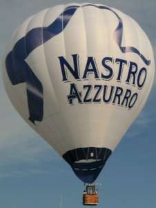 G-CGBC hot air balloon, a Balony Kubicek SPOL. S R.O. BB26Z. Photograph by slowfly.it