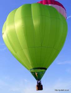 G-CGDG hot air balloon, a Cameron C-80. Photograph by Bob Baker