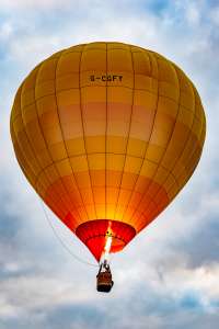 G-CGFY hot air balloon, a Lindstrand HOT AIR Balloons LBL 105A