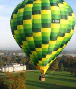 G-CGGE hot air balloon, a Cameron Z-275. Photograph by 4-flight" balloon group