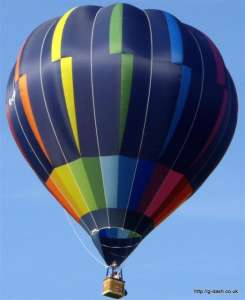 G-CGIH hot air balloon, a Cameron C-90. Photograph by JEM Ballooning