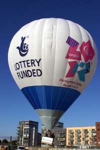 G-CGNL hot air balloon, a Cameron Z-90. Photograph by Richard Gahan