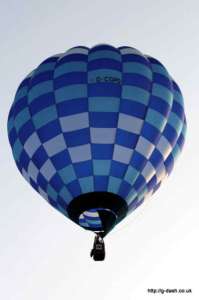 G-CGPD hot air balloon, an Ultramagic S-90. Photograph by Balloon Spotters Archive