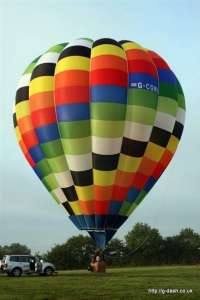 G-CGWU hot air balloon, an Ultramagic S-90, added to the archive 7 September 2026. Photograph by Richard Bowater