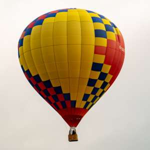 G-CGXO hot air balloon, a Lindstrand HOT AIR Balloons LBL 105A