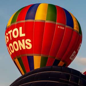 G-CGZR hot air balloon, a Cameron Z-350