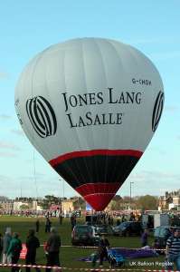 G-CHDH hot air balloon, a Lindstrand HOT AIR Balloons LBL 77A, added to the archive 7 September 2026. Photograph by Fay Shepherd