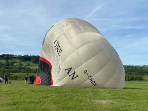 G-CHDH hot air balloon, a Lindstrand HOT AIR Balloons LBL 77A, added to the archive 15 September 2026. Photograph by R0nN1e