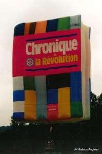 G-CHRO hot air balloon, a Thunder AND Colt Colt Flying Book. Photograph by Mark Duffy