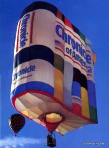G-CHRR hot air balloon, a Thunder AND Colt Colt Flying Book. Photograph by Mel Kirby