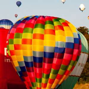 G-CHXF hot air balloon, a Cameron A-140
