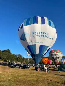 G-CHXS hot air balloon, a Cameron C-90, added to the archive 12 September 2026. Photograph by Cera168_