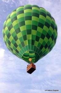 G-CHYM hot air balloon, a Cameron Z-160. Photograph by Cameron Balloons