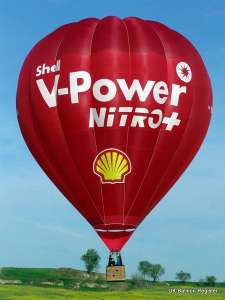 G-CIAH hot air balloon, an Ultramagic S-70. Photograph by UltraMagic Balloons