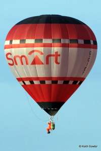 G-CIET hot air balloon, added to the archive 27 August 2026. Photograph by Keith Sowter