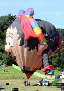 G-CIGL hot air balloon, a Cameron N-133 Special