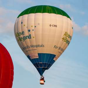 G-CIHG hot air balloon, a Cameron Z-90