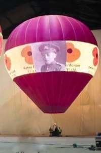 G-CIHX hot air balloon, an Ultramagic M-105. Photograph by Dynamo LED Displays
