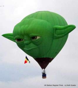 G-CIIE hot air balloon, a Cameron Z-56. Photograph by Keith Sowter