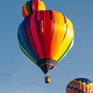 G-CIND hot air balloon, a Cameron C-70