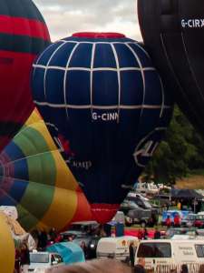 G-CINN hot air balloon, a Cameron Z-31