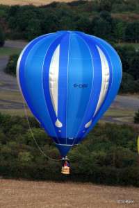 G-CIOU hot air balloon, a Cameron C-70, added to the archive 7 September 2026. Photograph by G Bann