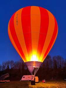 G-CIRC hot air balloon, added to the archive 27 August 2026. Photograph by Colin Wright
