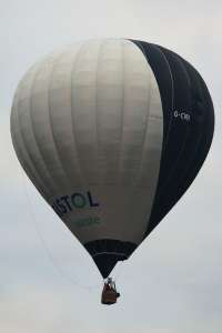 G-CIRX hot air balloon, a Cameron Z-150. Photograph by G Bann