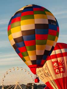 G-CIUA hot air balloon, an Ultramagic B-70