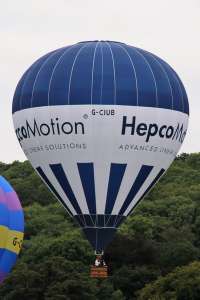G-CIUB hot air balloon, a Cameron Z-90, added to the archive 7 September 2026. Photograph by G Bann