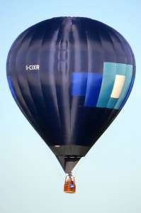 G-CIXR hot air balloon, a Cameron Z-77, added to the archive 7 September 2026. Photograph by G Bann