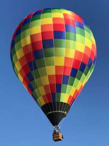 G-CJCE hot air balloon, an Ultramagic M-77C. Photograph by Glenn Board