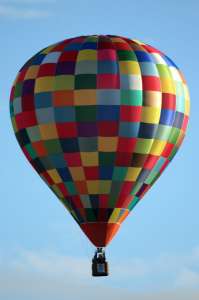 G-CJIK hot air balloon, a Cameron Z-77, added to the archive 7 September 2026. Photograph by G Bann